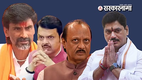 Manoj Jarange Patil Allegation On Fadnavis-Ajit Pawar-Dhananjay Munde News