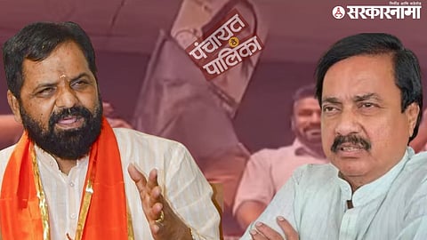 Bharat Gogawale And NCP Sunil Tatkare