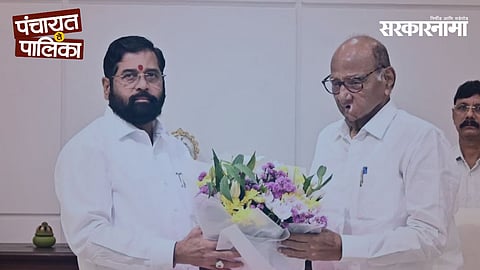 Eknath Shinde Shiv Sena, NCP Sharad Pawar alliance