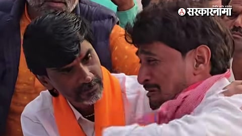 Manoj Jarange Patil Meet Dhananjay Deshmukh In Massajog News