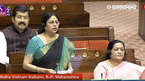 Medha Kulkarni in Parliament