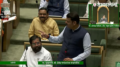 Devendra Fadnavis in Assembly