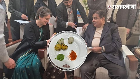 Priyanka Gandhi, Nitin Gadkari
