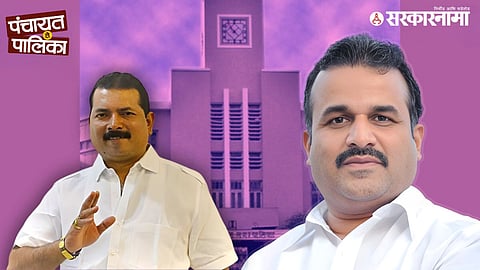 Leaders of the Lokshahi–Yashwant Aghadi celebrate victory after defeating BJP in the Karad Municipal Council elections, marking a major political shift in the city.