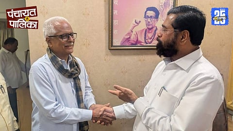 Prakash Mahajan meets CM Eknath Shinde