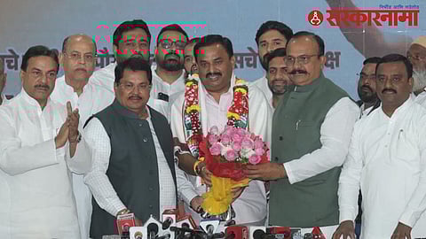 Prashant Jagtap enters in Congress
