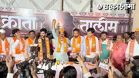 Dnyaneshwar Sapate joins Shiv Sena