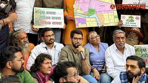 Aaditya Thackeray Tapovan Visit