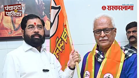 Prakash Mahajan : शिंदे सेनेत गेलेल्या प्रकाश महाजनांकडून भाजप विषयी मोठा 'गौप्यस्फोट'