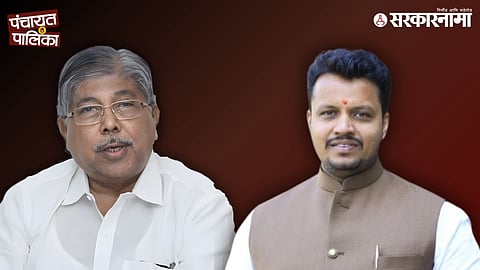 Amol Balwadkar at Jijai Bungalow, Pune, amid reports of joining Ajit Pawar-led NCP after being denied a BJP ticket for the upcoming Pune municipal elections.