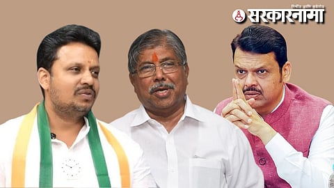 Amol Balwadkar-Chandrakant Patil-Devendra Fadnavis