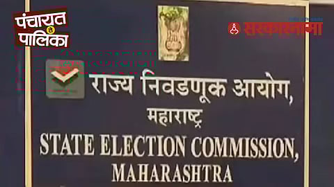 State Election Commissioner Dinesh Waghmare addressing media queries on unopposed candidates in Maharashtra municipal elections, dismissing allegations of political pressure.