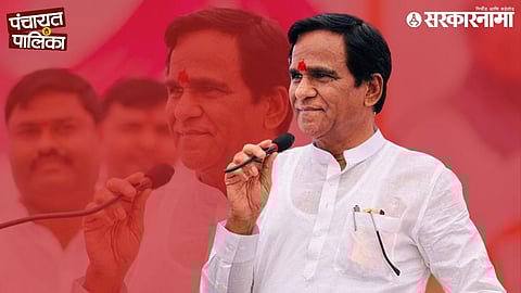 BJP and Shiv Sena leaders addressing supporters during Jalna Municipal Election, as early trends suggest Mahayuti dominance and BJP leading in seat tally.