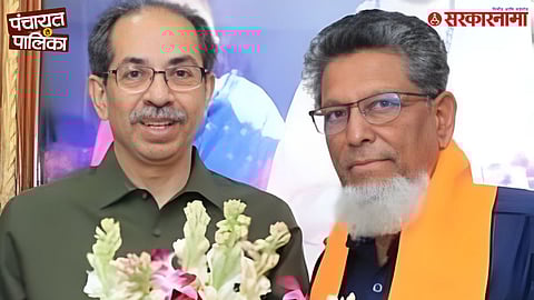 Shiv Sena (UBT) leader Rashid “Mamu” Khan celebrates his decisive victory in Chhatrapati Sambhajinagar municipal elections, marking a key political moment for Uddhav Thackeray’s party.