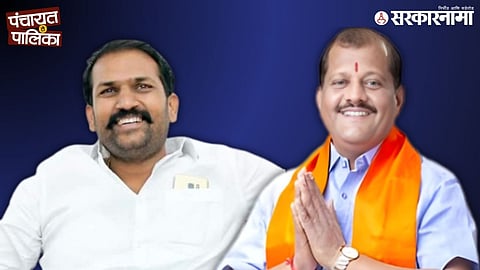 Leaders and elected councillors during post-election discussions as bargaining intensifies over the mayor’s post in Parbhani Municipal Corporation.