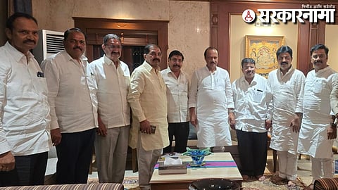 NCP SP MP & MLA Meet Ajit Pawar 