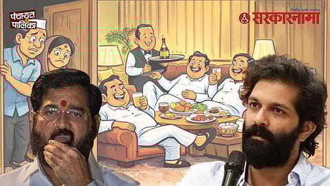 Amit Thackeray post against Eknath Shinde