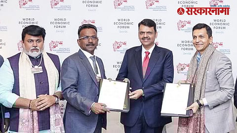 CM Devendra Fadnavis in Davos