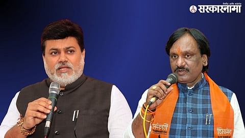 Shiv Sena UBT leader Ambadas Danve addresses media, rejecting Industry Minister Uday Samant’s defection claim and reiterating his long-standing commitment to the Shiv Sena.