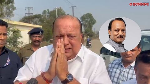 Ajit Pawar Death  Hasan Mushrif Emotional 