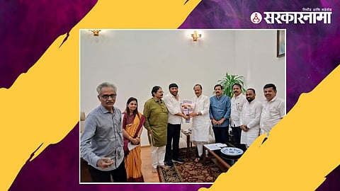 AJit Pawar With Nashik Office bearers