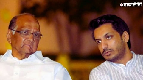 Parth Pawar Sharad Pawar