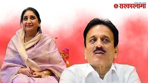 Girish-Mahajan & Sunetra Pawar