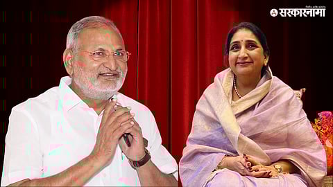 Manikrao Kokate,Sunetra Pawar 