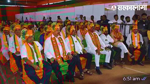 Senior BJP leaders Chandrashekhar Bawankule and Ravindra Chavan hold a closed-door meeting with newly elected councillors in Chhatrapati Sambhajinagar ahead of mayoral elections.