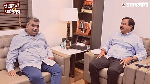 zilla parishad Politics; ravindra chavan meets sunil tatkare