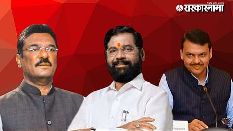 Prtap Saranik, eknath shinde, devendra fadnvais