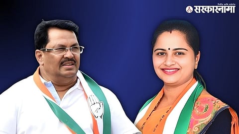 Congress leaders Vijay Wadettiwar and Pratibha Dhanorkar amid political developments following Chandrapur Municipal Corporation mayoral election outcome.