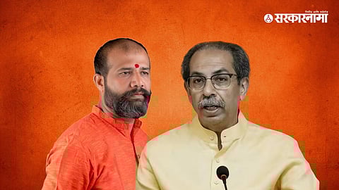 Rahul Sonvane,Uddhav thackeray
