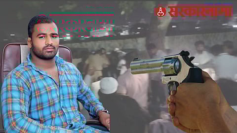 Ahilyanagar Gangster Firing News 