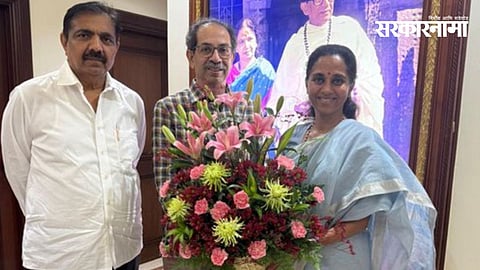 Senior MVA leaders including Sharad Pawar’s associates meet Uddhav Thackeray at Matoshree amid intense discussions over the Maharashtra Rajya Sabha election candidate.