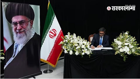 Vikram Misri Iran embassy visit 