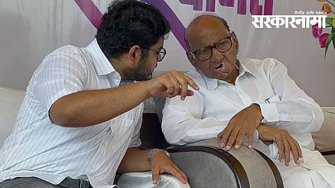 Rohit Patil, Sharad Pawar