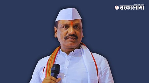 Shiv Sena (UBT) leader Ambadas Danve reacting to Maharashtra Budget 2026 and raising questions over the government’s farm loan waiver announcement.