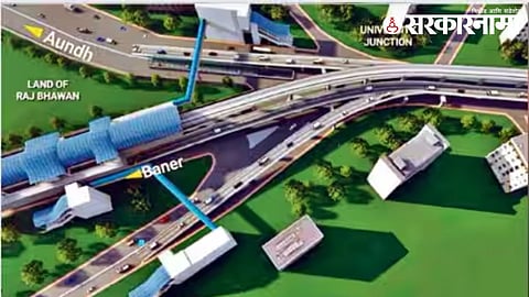 Pune University Chauk Bridge