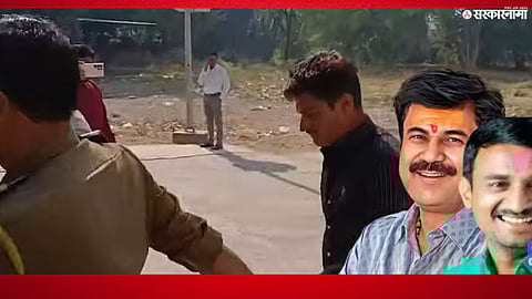 Accused Jayaram Chate released from jail in the Santosh Deshmukh murder case.