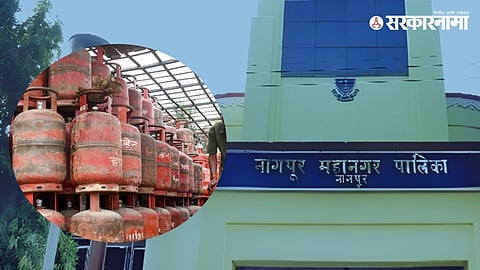 Customers standing in long queues outside gas agencies in Nagpur amid reports of LPG cylinder shortage, while authorities claim the supply situation is under control.