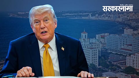 US President Donald Trump speaks at the White House amid the Iran war crisis, as global oil shortages and Cuba tensions intensify.