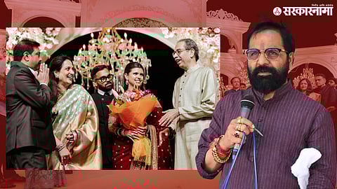 Bharat Gogawale and Uddhav Thackeray