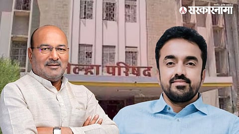 NCP Leader Sanjay Patil, Shivsena Leader Suhas Babar in Sangli ZP