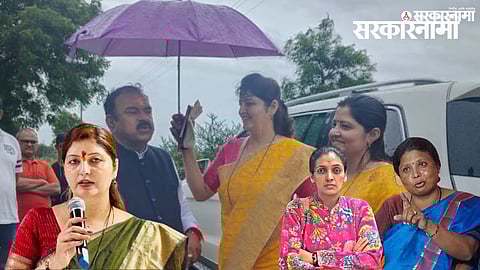 Rupali Chakankar Ashok Kharat Rupali Patil Thombare Sushma Andhare 