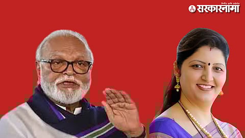 
chhagan bhujbal, rupali chakankar 
