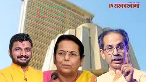 amol mitkari, neelam gorhe, uddhav thackery 