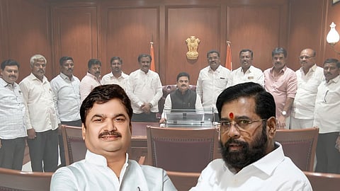 Sachin Ghule Joins Shiv Sena