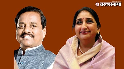 Sunil tatkre, sunetra pawar 