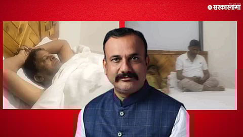 NCP minister Narhari Zirwal amid controversy after an alleged viral video surfaced online.

